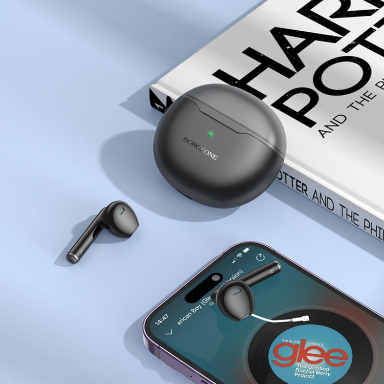 BOROFONE BW52 True Wireless Bluetooth Earphone(Black) - Bluetooth Earphone by Borofone | Online Shopping UK | buy2fix