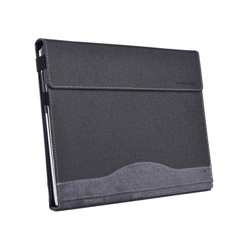 For Lenovo ThinkPad X1 Carbon Gen 7 Cloth Texture Laptop Leather Protective Case(Black) - Other by buy2fix | Online Shopping UK | buy2fix
