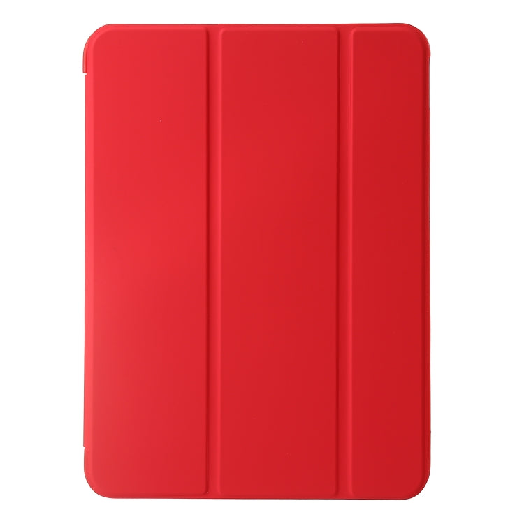 For iPad Air 13 2024 Three-fold Holder Flip Tablet Leather Case(Red) - iPad Air 13 2024 Cases by buy2fix | Online Shopping UK | buy2fix