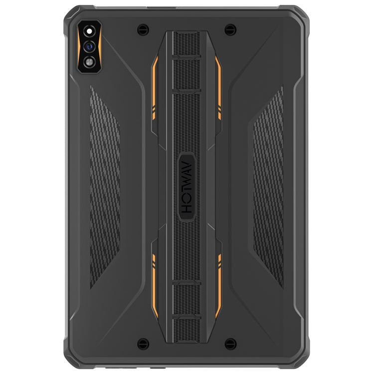 HOTWAV Tab R7 Rugged Tablet, 6GB+256GB, 10.1 inch Android 13 Unisoc Tiger T606 Octa Core 4G Network, Global Version with Google Play(Black Orange) - Other by HOTWAV | Online Shopping UK | buy2fix