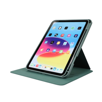 For iPad Pro 11 2024 2 in 1 Acrylic Split Rotating Leather Tablet Case(Grey) - iPad Pro 11 2024 Cases by buy2fix | Online Shopping UK | buy2fix