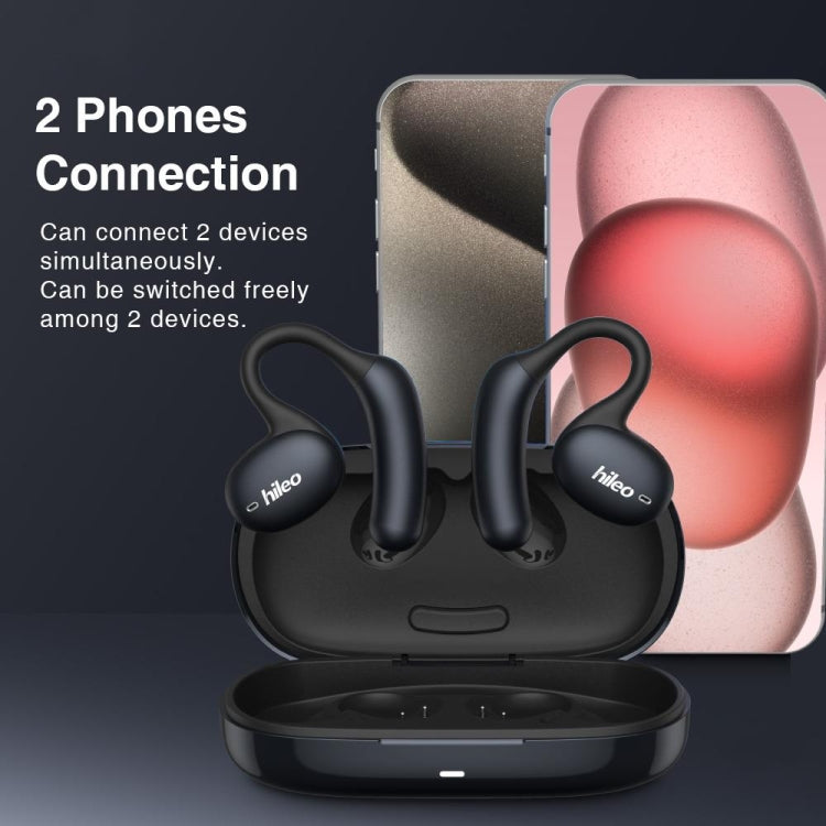 Hileo Hi96 TWS Touch Control IPX5 Waterproof Wireless Earphone(Black) - TWS Earphone by Hileo | Online Shopping UK | buy2fix