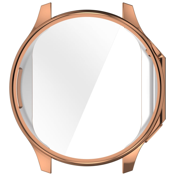 For OPPO Watch X / OnePlus Watch 2 Full Coverage TPU Electroplated Watch Protective Case(Rose Gold) - Watch Case by buy2fix | Online Shopping UK | buy2fix