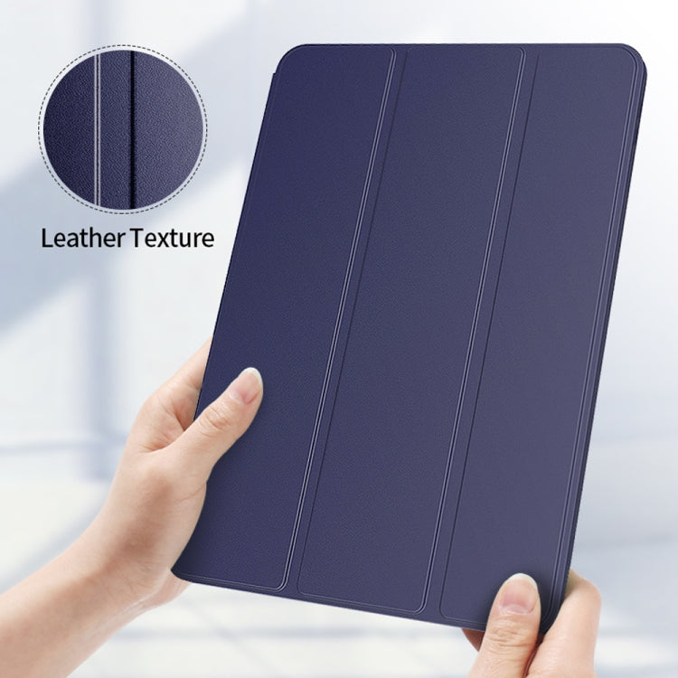 For iPad Pro 13 2024 Ultra-thin Double-sided Clip Magnetic Smart Tablet Case(Lavender) - iPad Pro 13 2024 Cases by buy2fix | Online Shopping UK | buy2fix