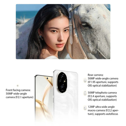 Honor 200, 8GB+256GB, Screen Fingerprint Identification, 6.7 inch MagicOS 8.0 Snapdragon 7 Gen 3 Octa Core, Network: 5G, NFC, OTG(Black) - Honor by Huawei | Online Shopping UK | buy2fix