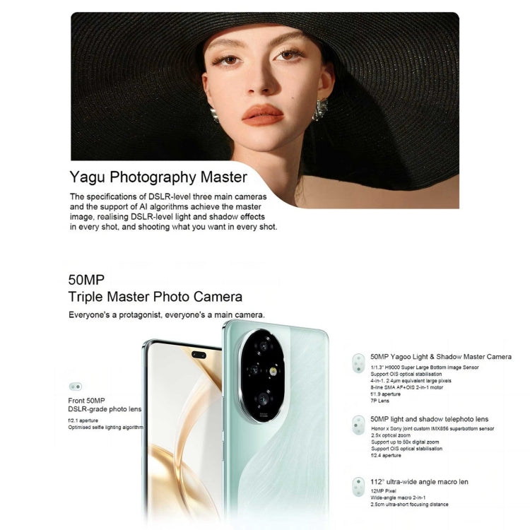 Honor 200 Pro, 12GB+512GB, Screen Fingerprint Identification, 6.78 inch MagicOS 8.0 Snapdragon 8s Gen 3 Octa Core, Network: 5G, NFC, OTG(Pink) - Honor by Huawei | Online Shopping UK | buy2fix