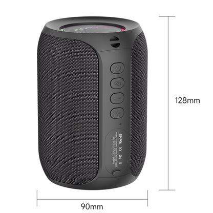 Zealot S32 Pro 15W High Power Bluetooth Speaker with Colorful Light(Black) - Desktop Speaker by ZEALOT | Online Shopping UK | buy2fix