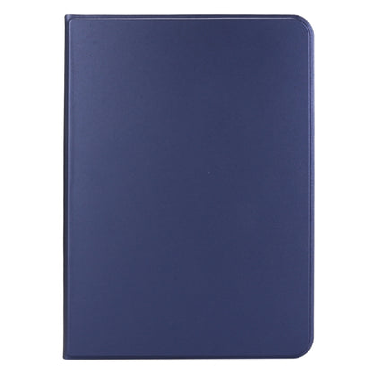 For iPad Air 11 2024 Stretch Voltage Plain Leather Smart Tablet Case(Dark Blue) - iPad Air 11 2024 Cases by buy2fix | Online Shopping UK | buy2fix