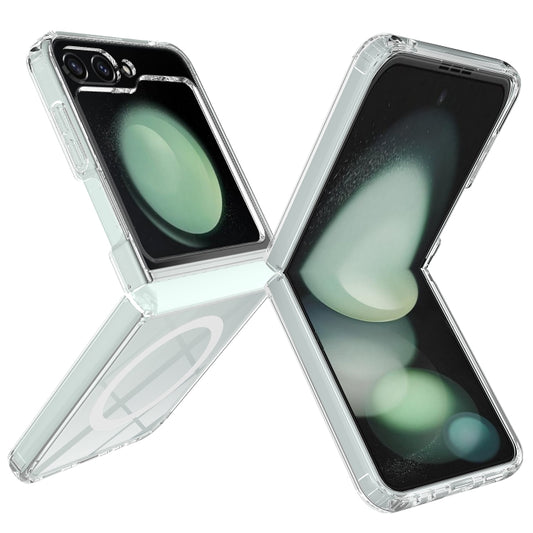 For Samsung Galaxy Z Flip6 Scratchproof PC Transparent MagSafe Phone Case - Galaxy Z Flip6 5G Cases by buy2fix | Online Shopping UK | buy2fix