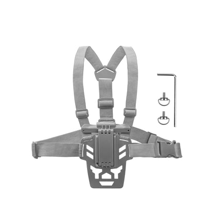 For DJI RC 2 / 1 Sunnylife Remote Control Waist Support Bracket Chest Strap(Grey) - Holder Series by Sunnylife | Online Shopping UK | buy2fix