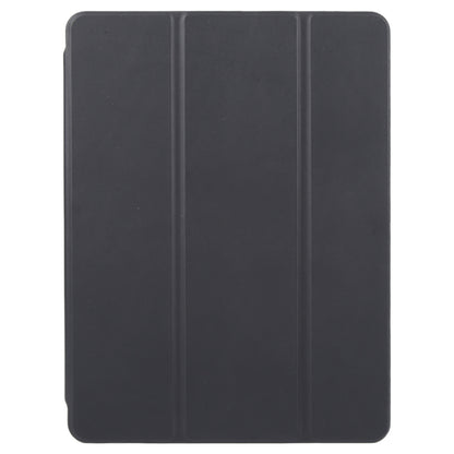 For iPad Pro 11 2024 GEBEI Acrylic TPU 3-folding Rotating Smart Tablet Leather Case withh Pen Slot(Black) - iPad Pro 11 2024 Cases by GEBEI | Online Shopping UK | buy2fix