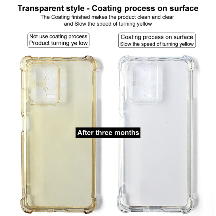 For Honor 200 Lite Global imak Shockproof Airbag TPU Phone Case(Transparent) - Honor Cases by imak | Online Shopping UK | buy2fix