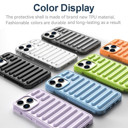 For iPhone 16 Pro Capsule Series Candy Color TPU Phone Case(Transparent) - iPhone 16 Pro Cases by buy2fix | Online Shopping UK | buy2fix