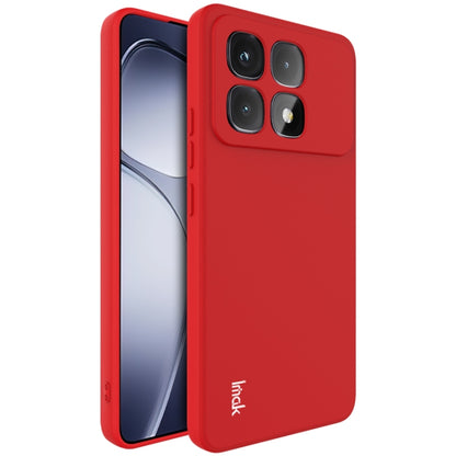 For Redmi K70 Ultra 5G IMAK UC-4 Series Straight Edge TPU Soft Phone Case(Red) - Xiaomi Cases by imak | Online Shopping UK | buy2fix