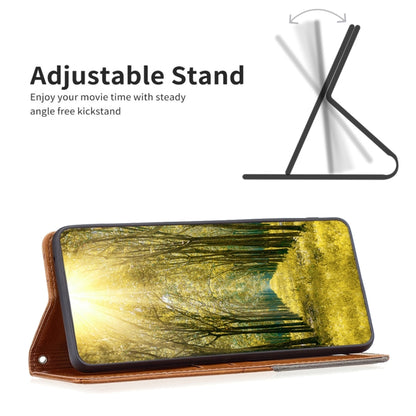 For Samsung Galaxy S25 Ultra 5G Rhombus Texture Magnetic Leather Phone Case(Yellow) - Galaxy S25 Ultra 5G Cases by buy2fix | Online Shopping UK | buy2fix