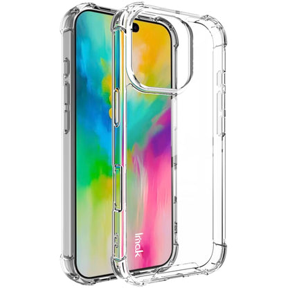 For iPhone 16 Pro IMAK Space Shield PC + TPU Airbag Shockproof Phone Case(Transparent) - iPhone 16 Pro Cases by imak | Online Shopping UK | buy2fix