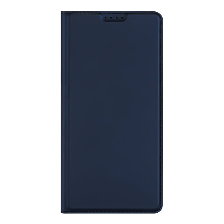 For Samsung Galaxy S25 5G DUX DUCIS Skin Pro Series Flip Leather Phone Case(Blue) - Galaxy S25 5G Cases by DUX DUCIS | Online Shopping UK | buy2fix