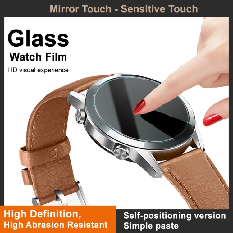 For Samsung Watch4 Classic 46mm imak Tempered Glass Watch Film, Self-positioning Version - Screen Protector by imak | Online Shopping UK | buy2fix