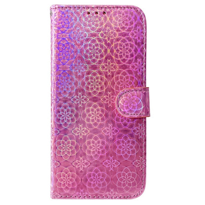 For Samsung Galaxy S25+ 5G Colorful Magnetic Buckle Leather Phone Case(Pink) - Galaxy S25+ 5G Cases by buy2fix | Online Shopping UK | buy2fix