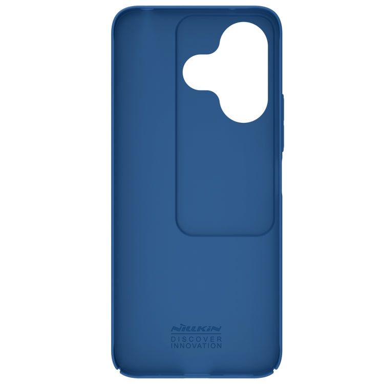 For Redmi Note 13R 5G / 13 4G NILLKIN Black Mirror Series Camshield PC Phone Case(Blue) - Redmi 13 Cases by NILLKIN | Online Shopping UK | buy2fix