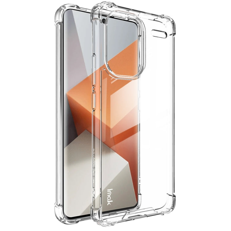 For Redmi Note 13 Pro+ 5G IMAK Space Shield PC + TPU Airbag Shockproof Phone Case(Transparent) - Xiaomi Cases by imak | Online Shopping UK | buy2fix