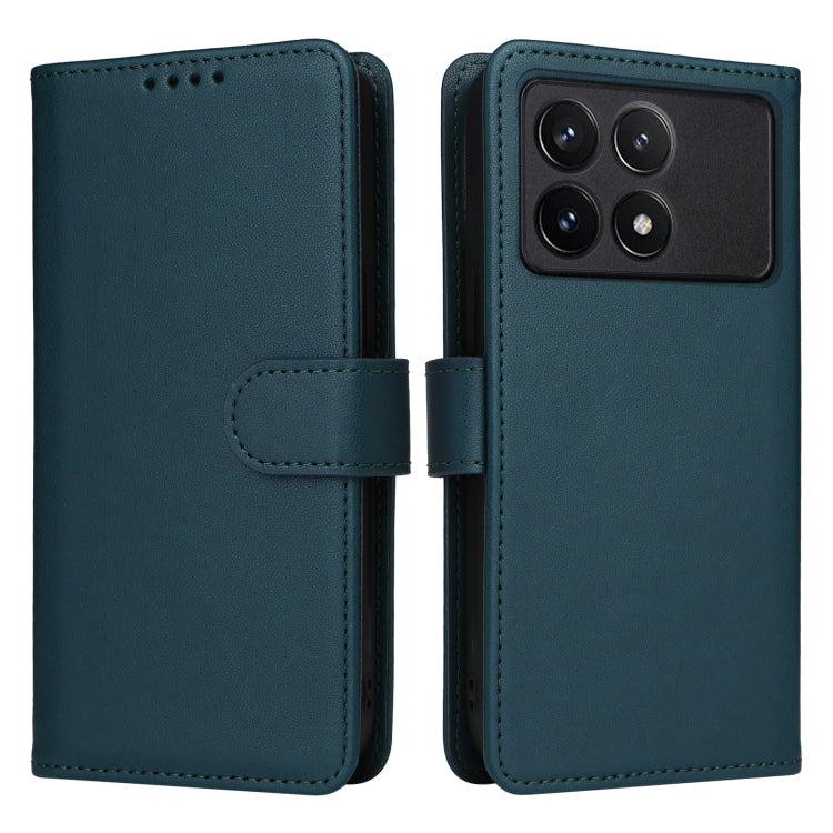 For Redmi K70 / K70 Pro BETOPNICE BN-005 2 in 1 Detachable Imitate Genuine Leather Phone Case(Blue) - K70 Pro Cases by BETOPNICE | Online Shopping UK | buy2fix