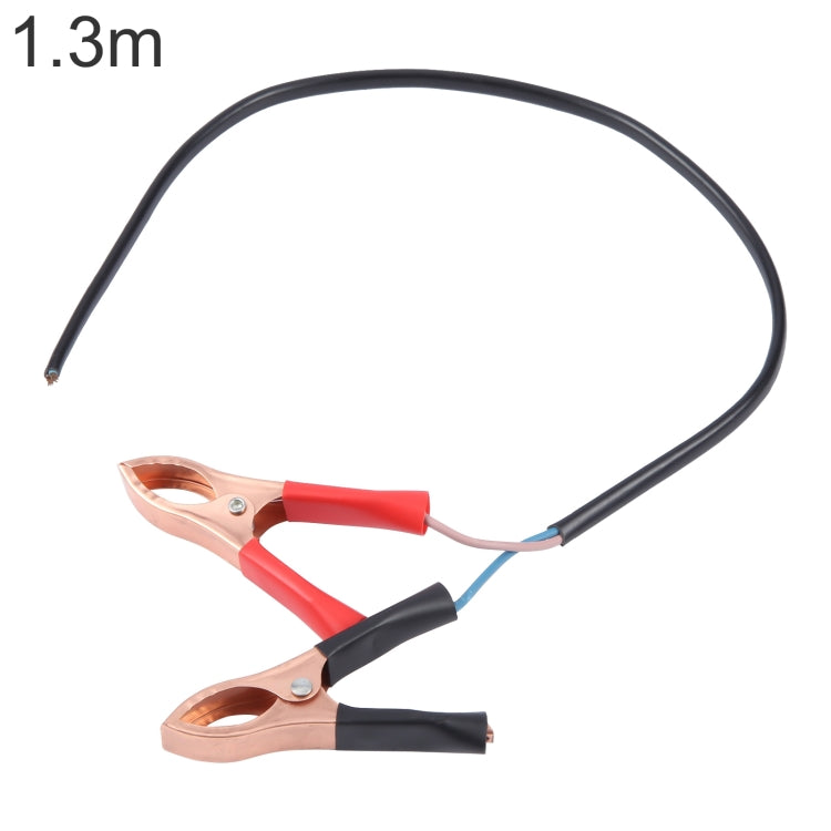 Car Crocodile Clip Charging Connection Cable, Cable Length:1.3m - Booster Cable & Clip by buy2fix | Online Shopping UK | buy2fix