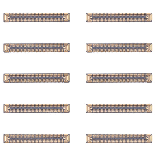 For Samsung Galaxy S23 FE SM-S711B 10pcs Motherboard LCD Display FPC Connector - Galaxy S Series Parts by buy2fix | Online Shopping UK | buy2fix