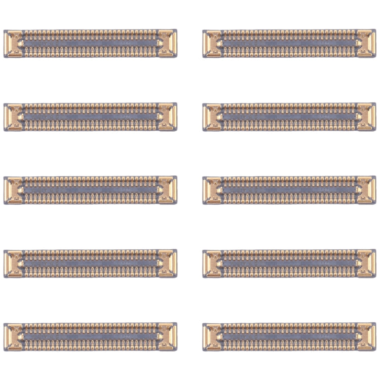 For Samsung Galaxy S24+ SM-S926B 10pcs Motherboard LCD Display FPC Connector - Galaxy S Series Parts by buy2fix | Online Shopping UK | buy2fix