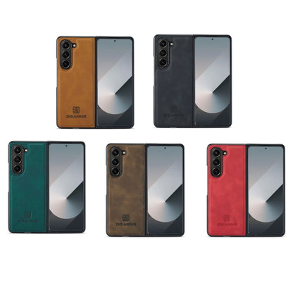 For Samsung Galaxy Z Fold6 DG.MING M2/M1 Series Magnetic Phone Case(Coffee) - Galaxy Z Fold6 5G Cases by DG.MING | Online Shopping UK | buy2fix