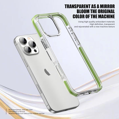 For iPhone 16 Plus TPE Airbag TPU+ PC Full Coverage Phone Case(Transparent) - iPhone 16 Plus Cases by buy2fix | Online Shopping UK | buy2fix