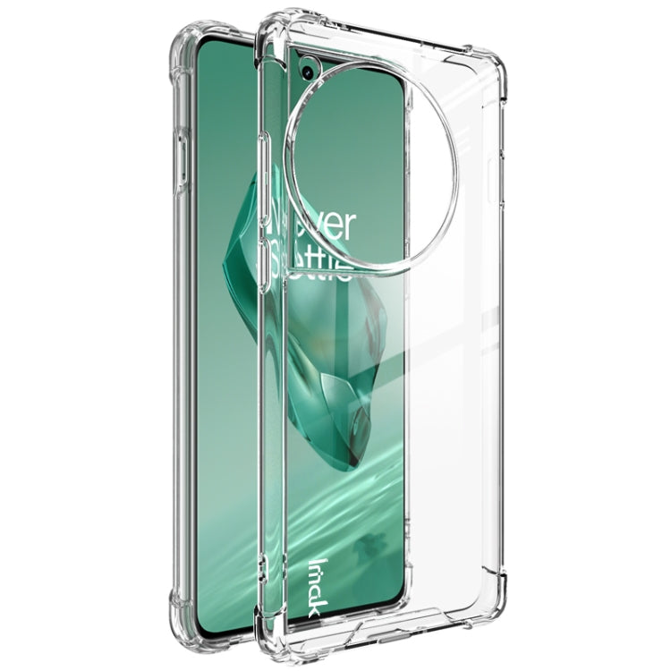 For OnePlus 12 5G IMAK Space Shield PC + TPU Airbag Shockproof Phone Case(Transparent) - OnePlus Cases by imak | Online Shopping UK | buy2fix