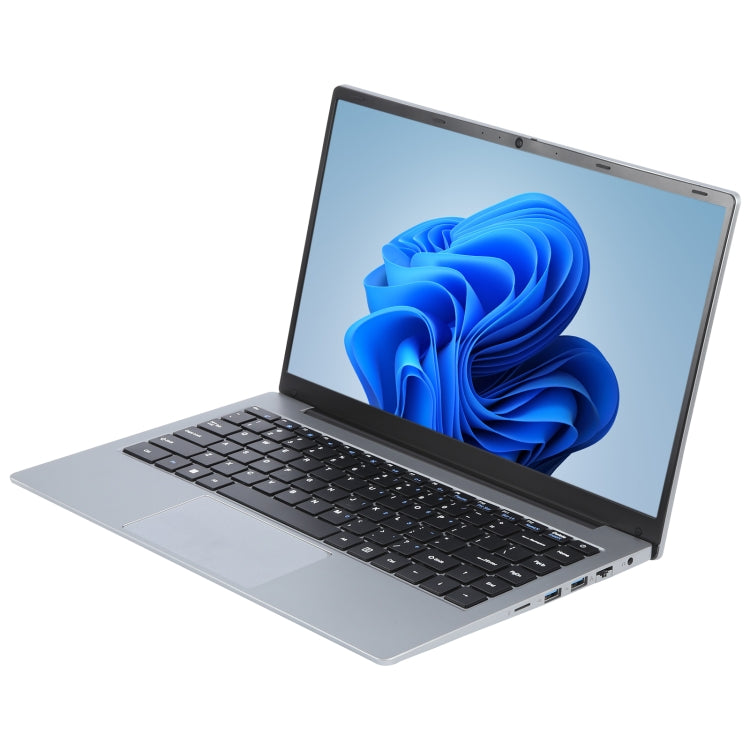 14 inch Windows 11 Laptop, 8GB+512GB, Gen 4th Intel Core i7 CPU, 180 Degree Rotation Axis(Silver) - Others by buy2fix | Online Shopping UK | buy2fix