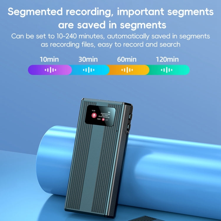 ZD42B Magnetic Sound Control Smart Noise Reduction Voice Recorder, Memory:32GB(Black) - Recording Pen by buy2fix | Online Shopping UK | buy2fix