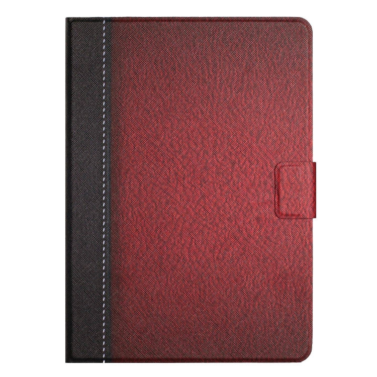 For iPad Pro 11 2024 Stitching Solid Color Flip Leather Smart Tablet Case(Red) - iPad Pro 11 2024 Cases by buy2fix | Online Shopping UK | buy2fix