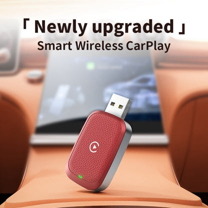 For iPhone Smart Wireless Car CarPlay Box Wired to Wireless Adapter(White) - Bluetooth Adapters by buy2fix | Online Shopping UK | buy2fix