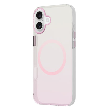 For iPhone 16 TGVIS Grace Series MagSafe Magnetic Phone Case(Pink) - iPhone 16 Cases by TGVIS | Online Shopping UK | buy2fix