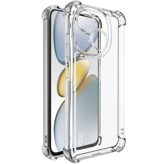 For Tecno Spark Go 1 / Go 2025 IMAK UX-4 Series Four-corner Shockproof Phone Case(Transparent) - Tecno Cases by imak | Online Shopping UK | buy2fix