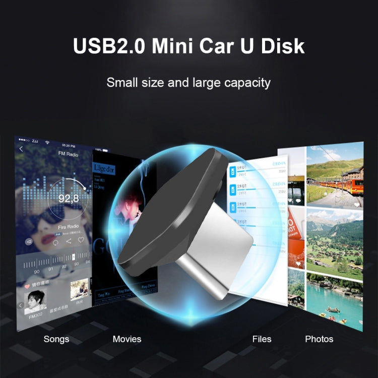 Car USB-C / Type-C Interface Mini Metal U Disk, Capacity:64GB - USB Flash Drives by buy2fix | Online Shopping UK | buy2fix