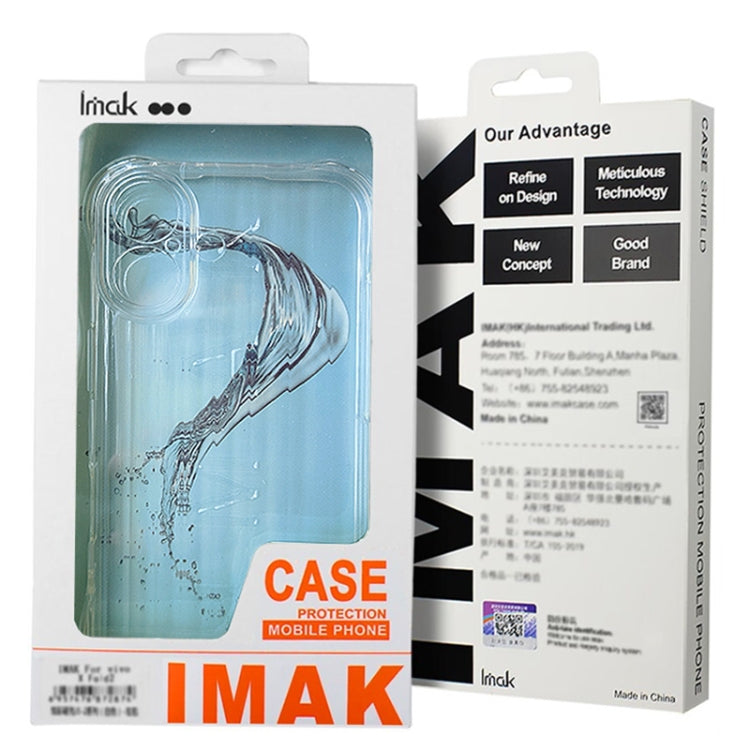 For iPhone 16 Pro Max IMAK Space Shield PC + TPU Airbag Shockproof MagSafe Phone Case(Transparent) - iPhone 16 Pro Max Cases by imak | Online Shopping UK | buy2fix