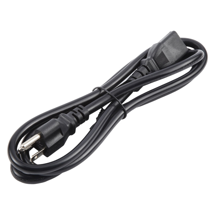 US Plug Computer PC Power Cord 3 Pin Cable, Length:5m(Black) - Power Cord by buy2fix | Online Shopping UK | buy2fix