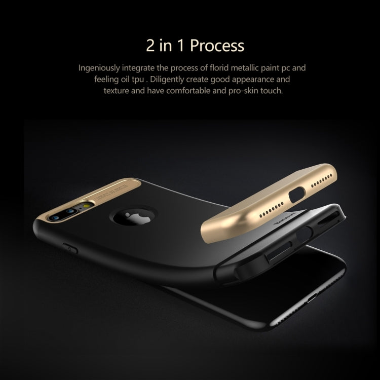 Baseus for iPhone 8 Plus & 7 Plus   Taste Case Full Coverage Shockproof TPU + PC Protective Combination Case(Black) - More iPhone Cases by Baseus | Online Shopping UK | buy2fix