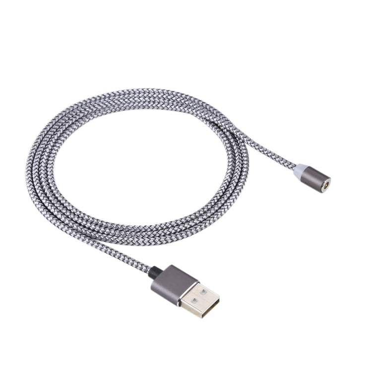 1.05m 8 Pin + Micro USB + USB-C / Type-C to USB Weave Data Sync Charging Cable with LED Indicator - Charging Cable & Head by buy2fix | Online Shopping UK | buy2fix