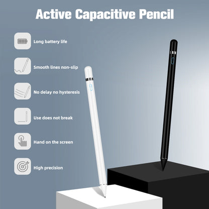 Active Capacitive Stylus for iPod touch / iPad mini & Air & Pro / iPhone(Silver) - Stylus Pen by buy2fix | Online Shopping UK | buy2fix