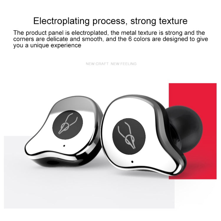 Sabbat E12 Portable In-ear Bluetooth V5.0 Earphone with Wireless Charging Box, Wireless Charging Model, For iPhone, Galaxy, Huawei, Xiaomi, HTC and Other Smartphones(Grey) - Bluetooth Earphone by Sabbat | Online Shopping UK | buy2fix