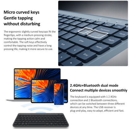 Original Xiaomi XMBXJP01YM 85 Keys Portable Dual-mode Keyboard (Dark Green) - Wireless Keyboard by Xiaomi | Online Shopping UK | buy2fix