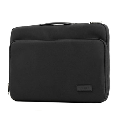 POFOKO E550 14 / 15.4 inch Portable Waterproof Polyester Laptop Handbag(Black) - Other by POFOKO | Online Shopping UK | buy2fix