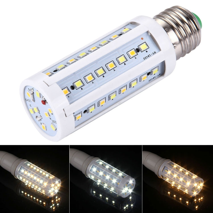 10W Section Dimmable Corn Light Bulb, E27 56 LED SMD 2835, AC 85-265V - LED Blubs & Tubes by buy2fix | Online Shopping UK | buy2fix