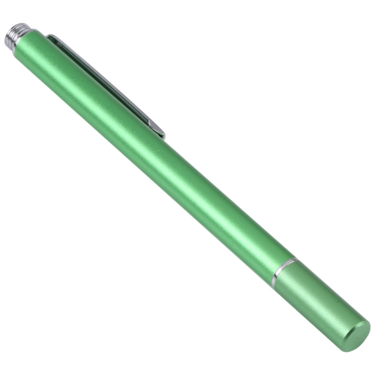 Universal Silicone Disc Nib Capacitive Stylus Pen (Green) - Stylus Pen by buy2fix | Online Shopping UK | buy2fix