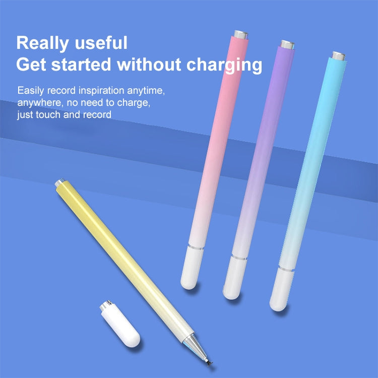 Universal Nano Disc Nib Capacitive Stylus Pen with Magnetic Cap & Spare Nib (Blue) - Stylus Pen by buy2fix | Online Shopping UK | buy2fix